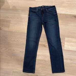 PAIGE Blue Straight Leg Jeans Classic Fit